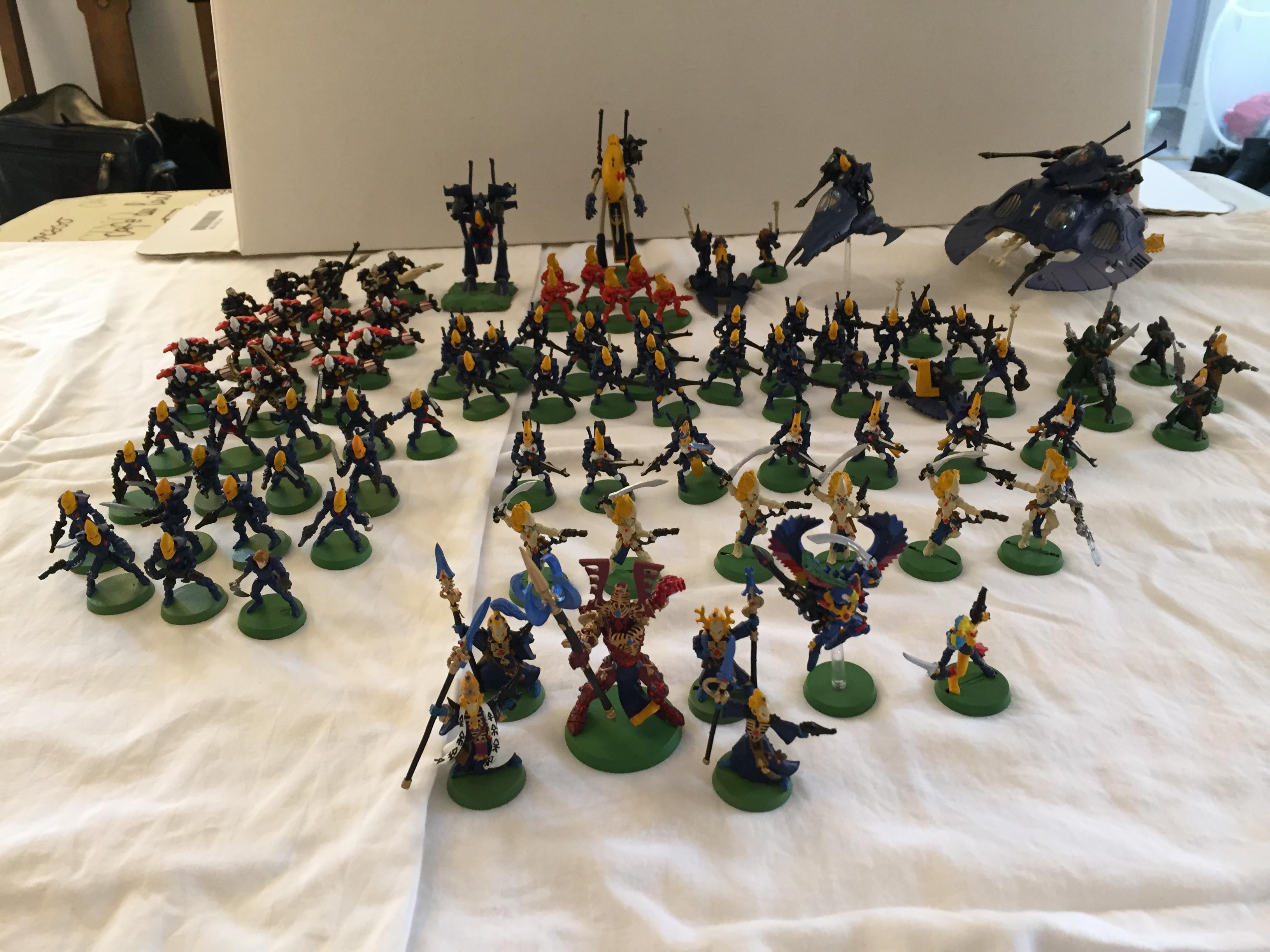 Alaitoc Conversion Eldar Warhammer 40000 Eldar Alaitoc Army Shot Gallery Dakkadakka 